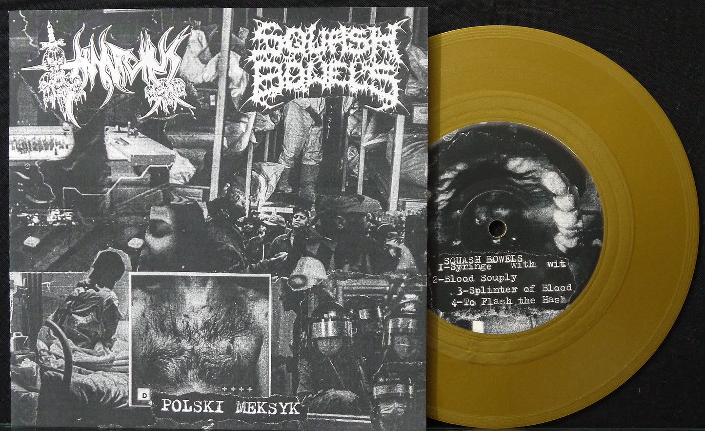 SQUASH BOWELS / ANARCHUS - Split 7"