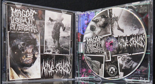 ACTIVE STENOSIS / MAGGOT VOMIT AFTERBIRTH - Split CD