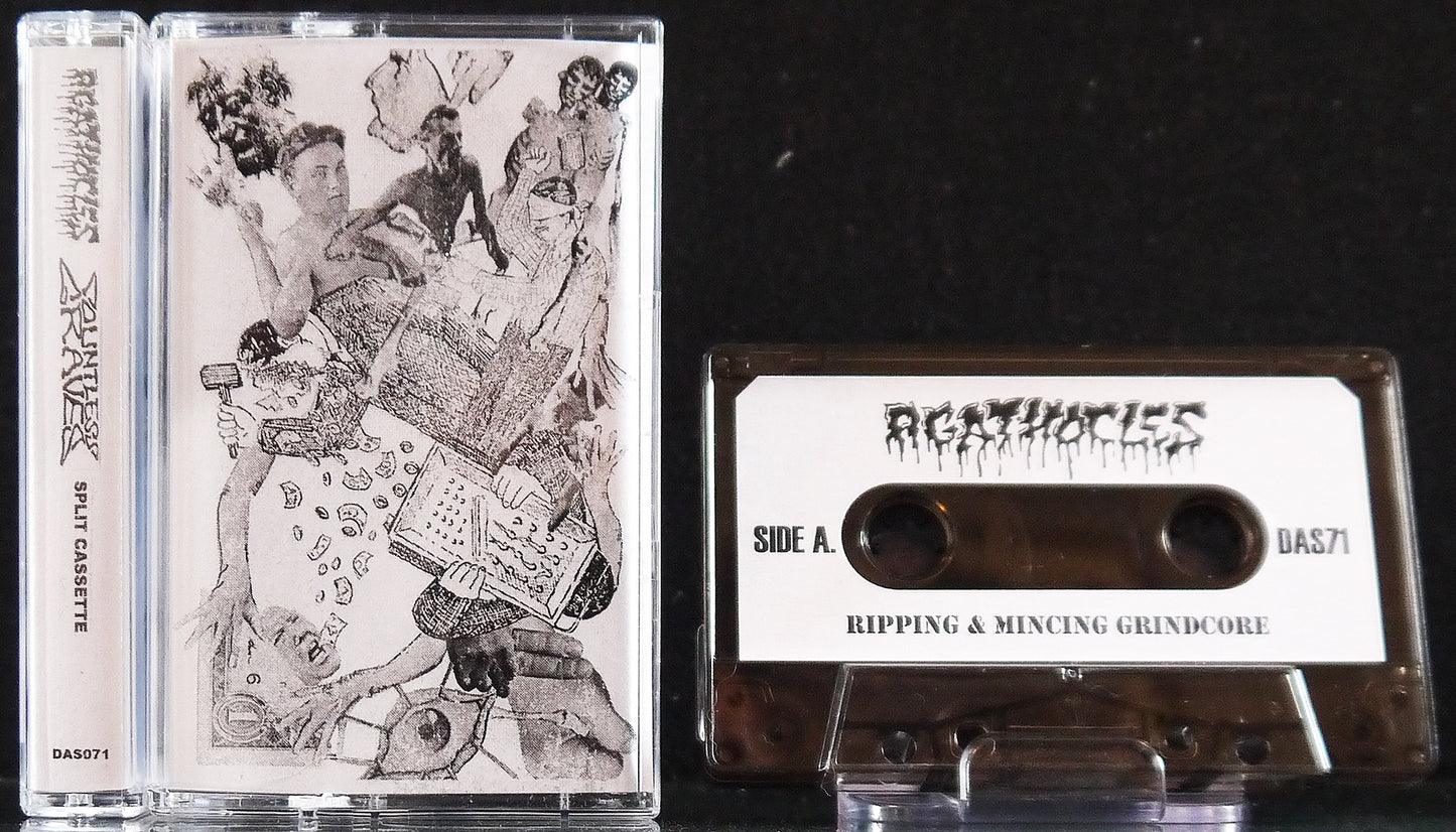 AGATHOCLES / COUNTLESS GRAVES - Split Tape