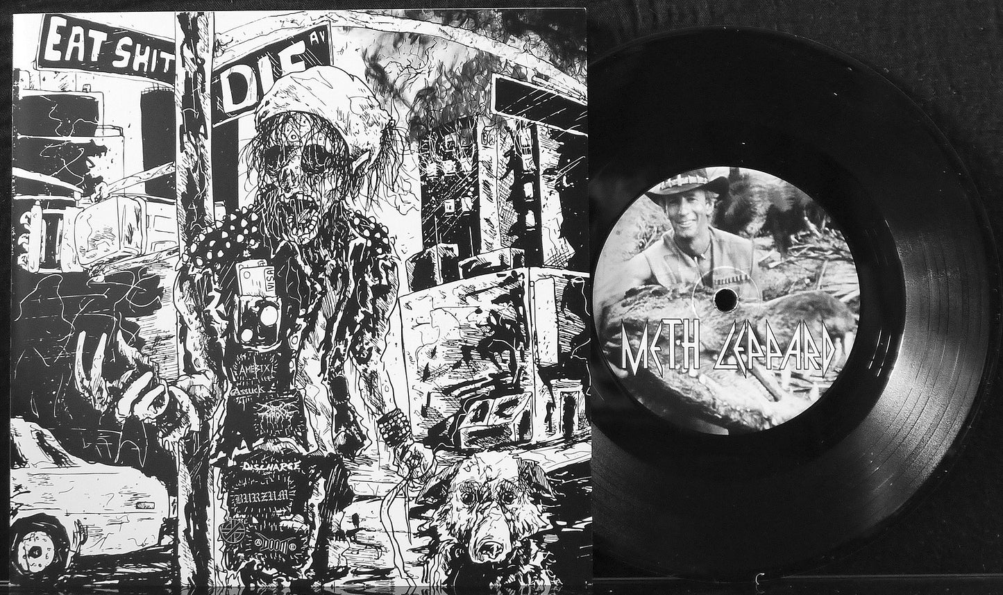 METH LEPPARD / JACK - Split 7"
