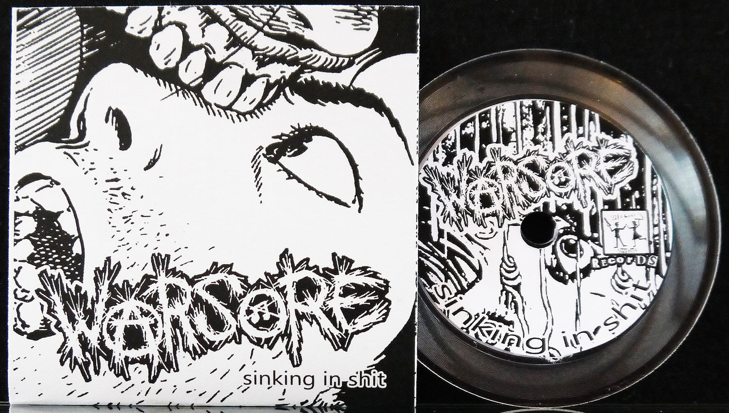 WARSORE / DECOMPOSING SERENITY - Split 3" lathecut