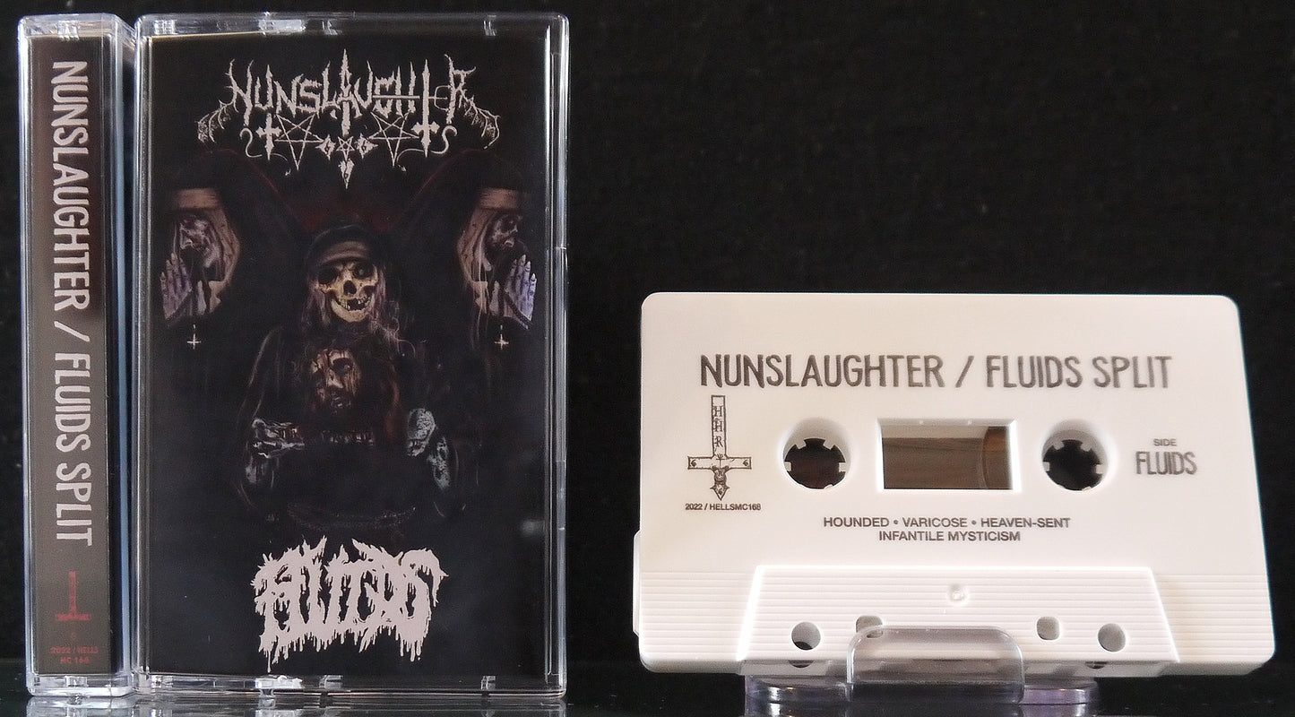 NUNSLAUGHTER / FLUIDS - Split Tape