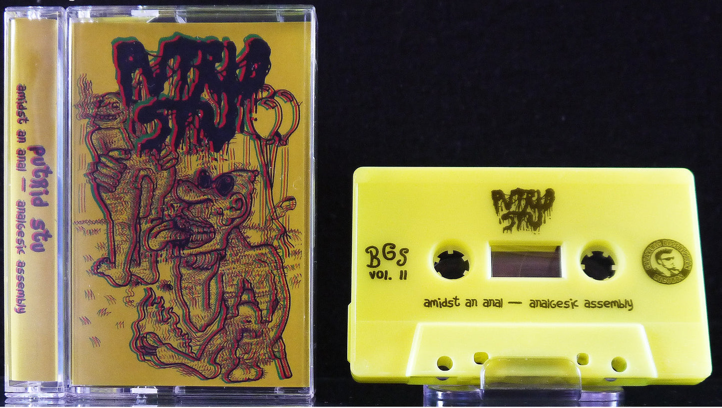 PUTRID STU - Amidst an Anal-Analgesic Assembly MC Tape