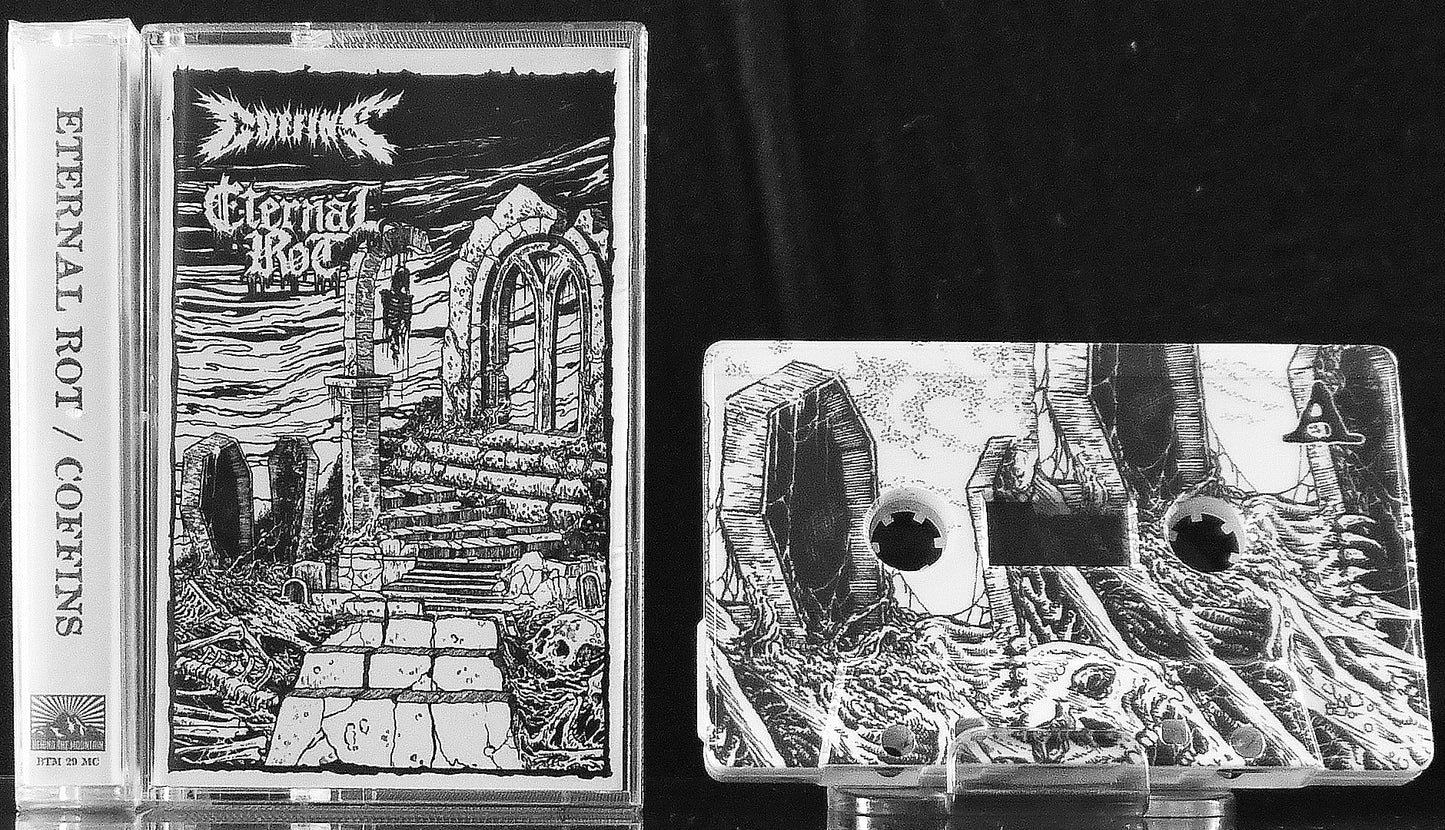 COFFINS / ETERNAL ROT - Split Tape