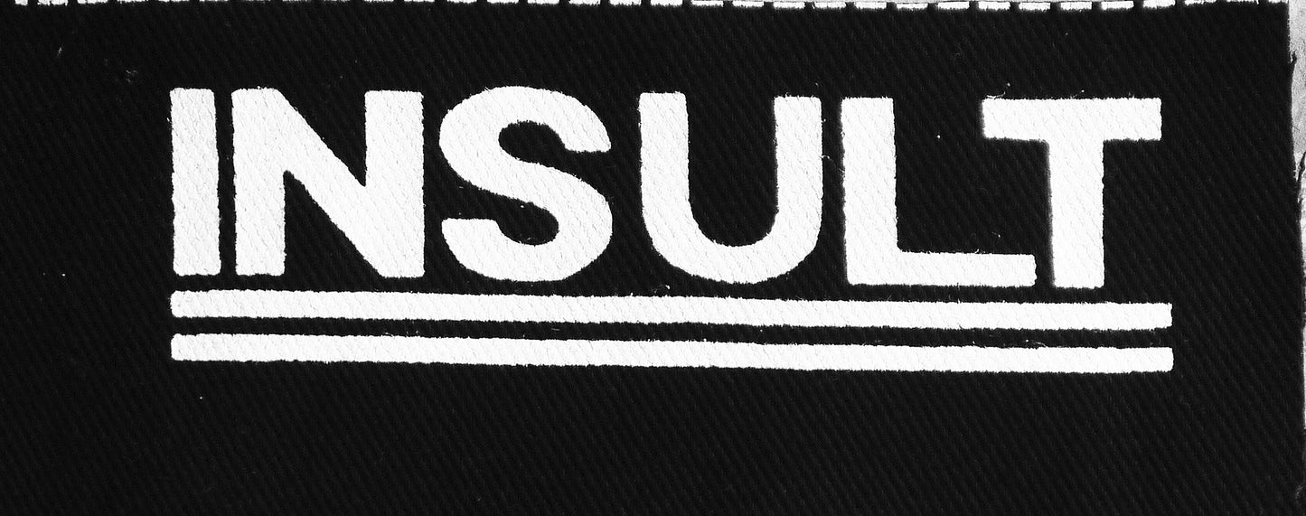 INSULT - Logo Patch