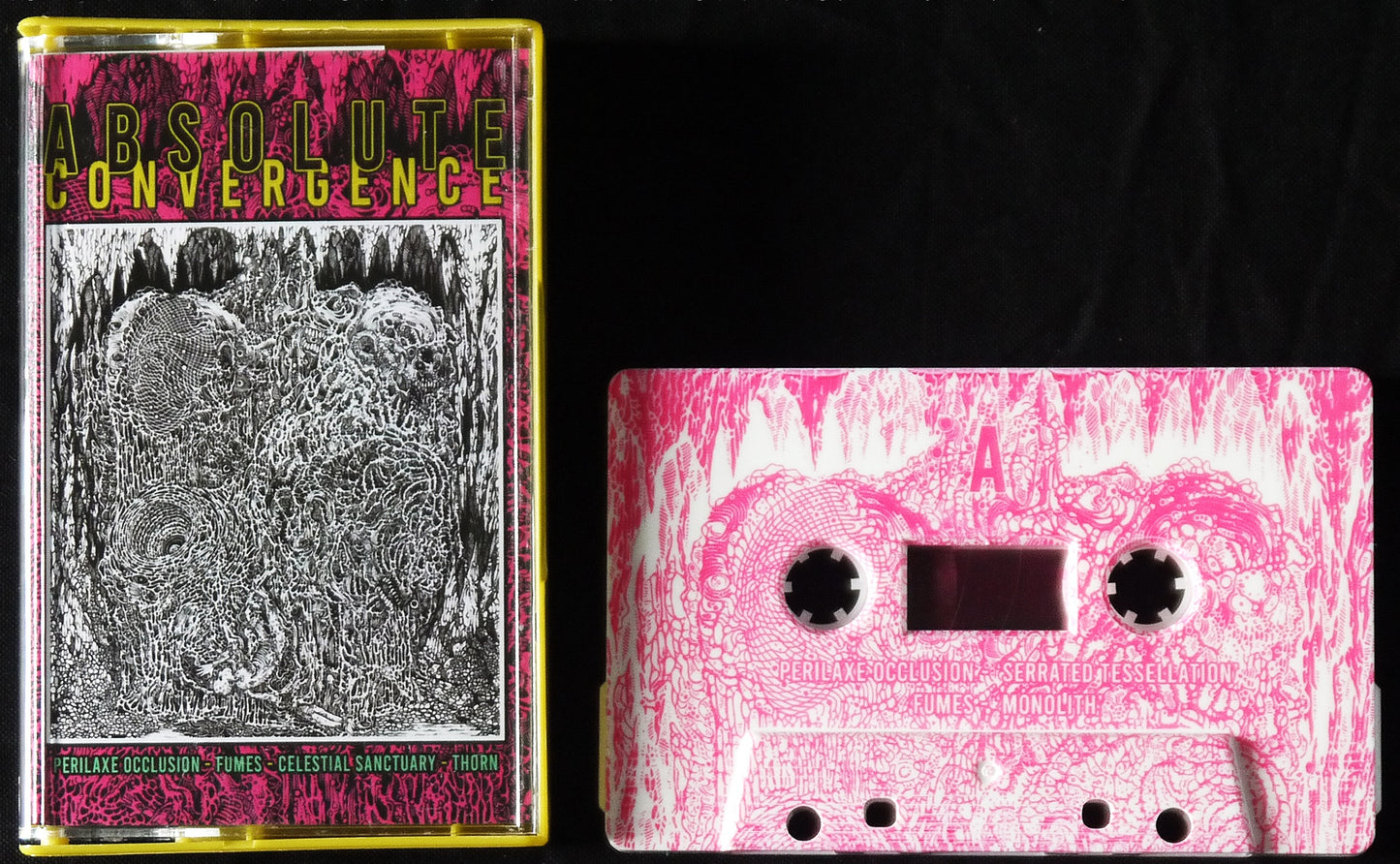 PERILAXE OCCLUSION / FUMES / CELESTIAL SANCTUARY / THORN - 4 Way Split Tape