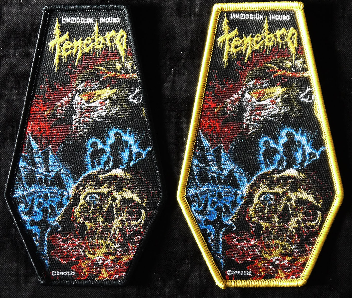 TENEBRO - L'inizio Di Un Incubo Woven Patch
