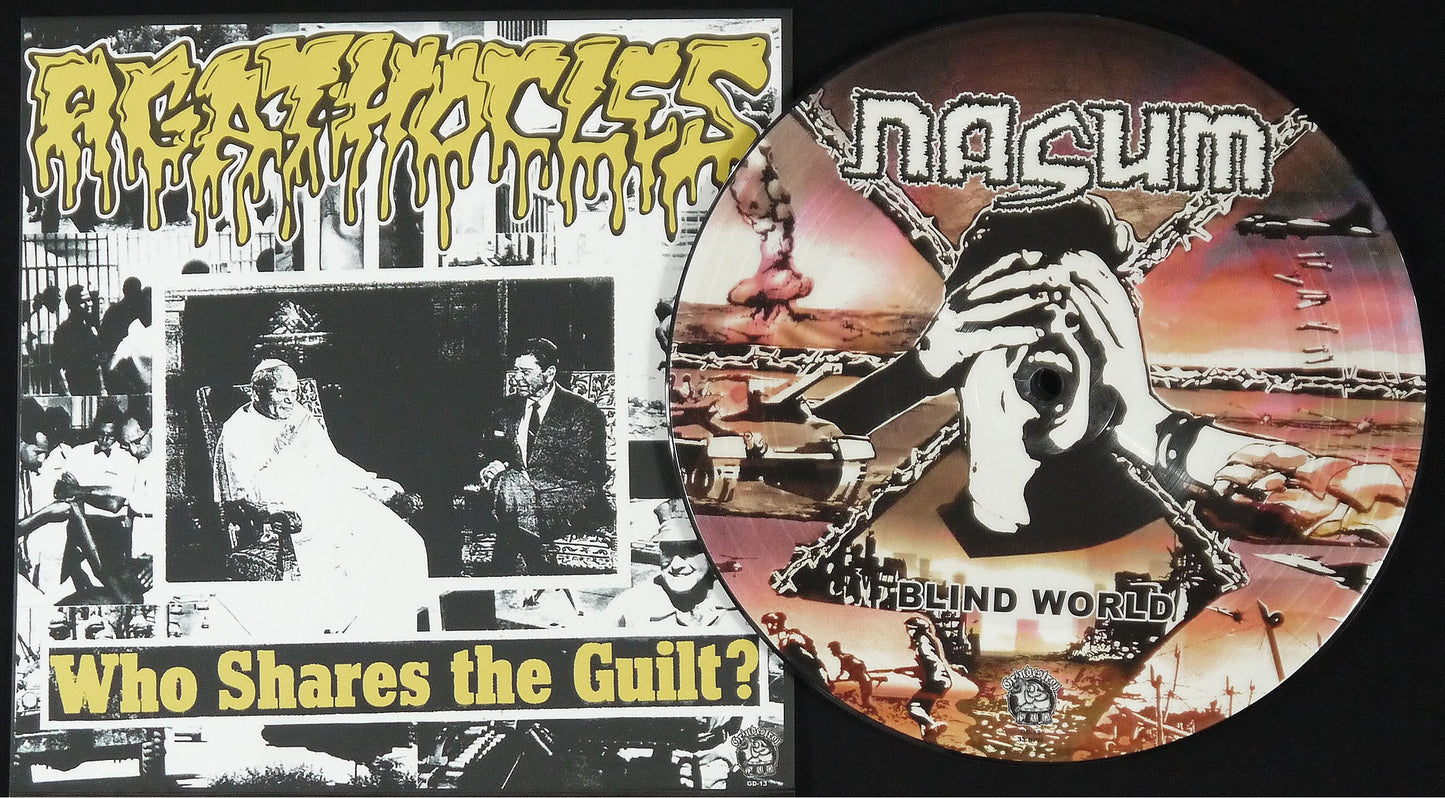 AGATHOCLES / NASUM - Split 7"Picture