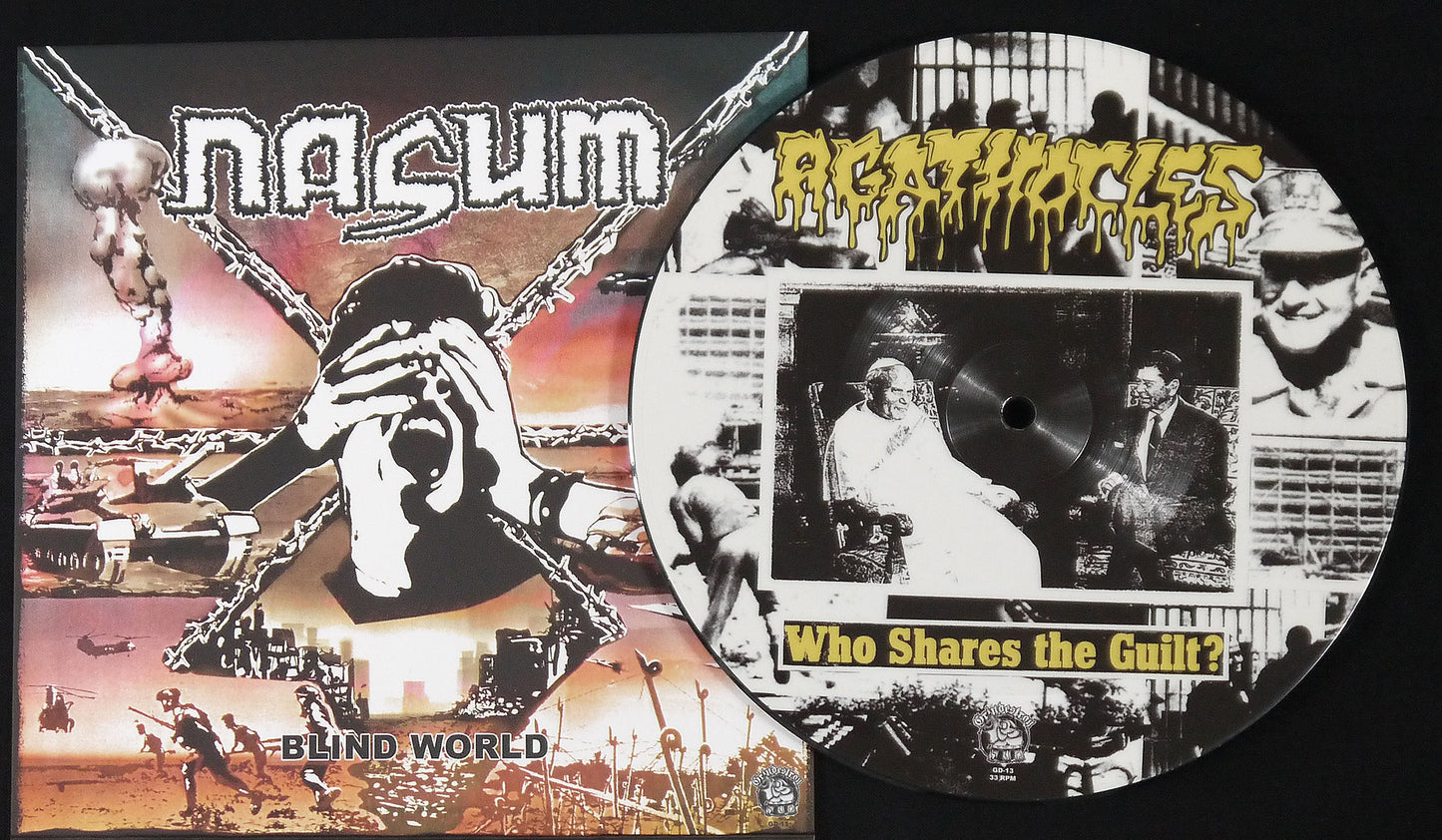 AGATHOCLES / NASUM - Split 7"Picture