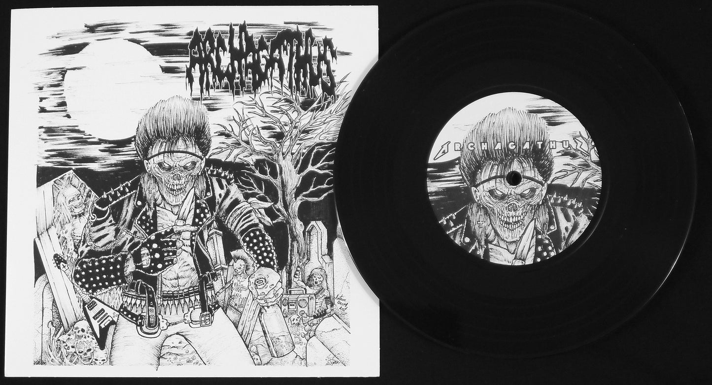 ARCHAGATHUS / HACKED APART - Split 7"