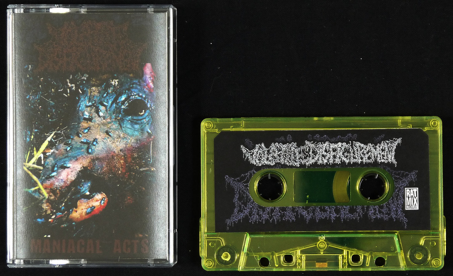 VOLATILE DISFIGUREMENT - Maniacal Acts MC Tape