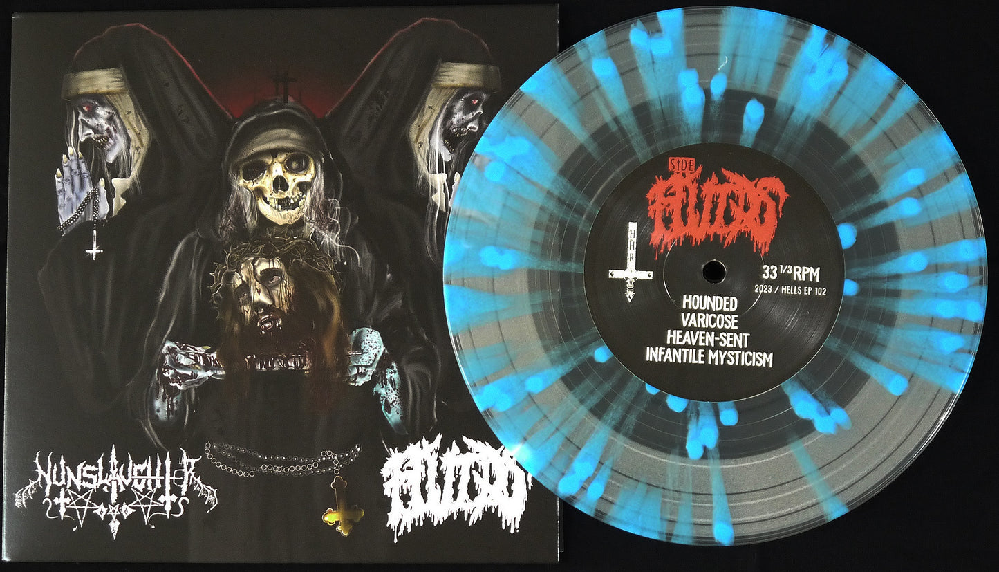 FLUIDS / NUNSLAUGHTER - Split 7"