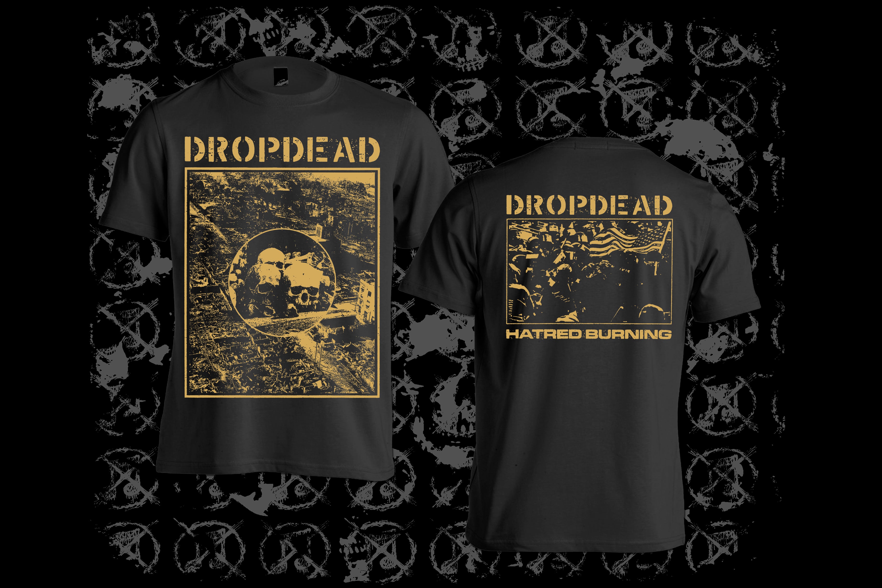 DROPDEAD - Hatred Burning T-shirt – grindfather.prod