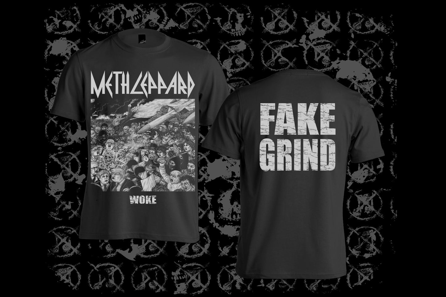 METH LEPPARD - Woke Tshirt