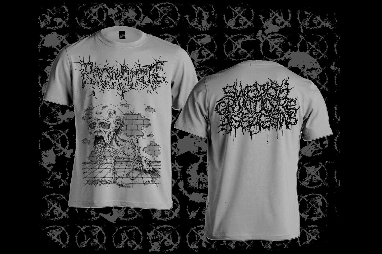 REGURGITATE - Swedish Grindcore Assasins T-shirt