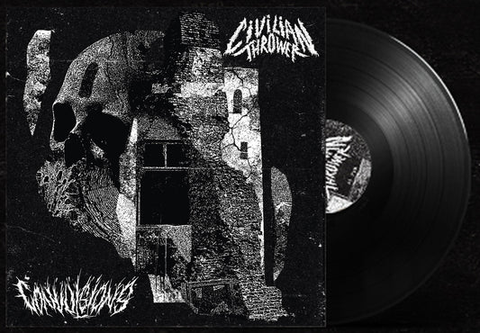 CONVULSIONS / CIVILIAN THROWER - Split 12"