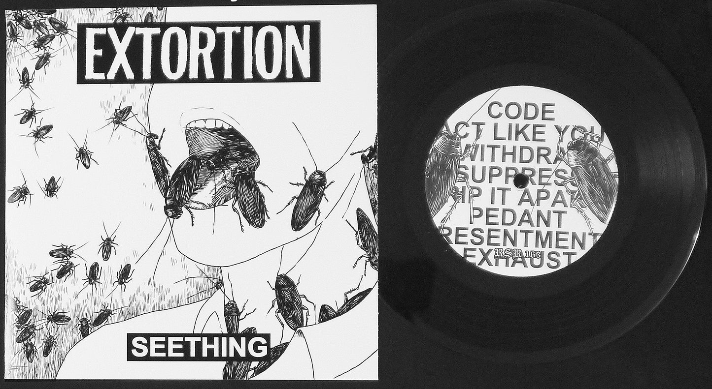 EXTORTION - Seething 7"