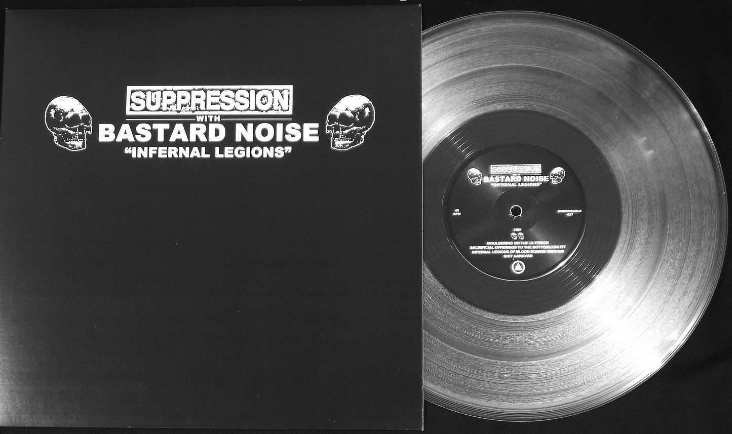 SUPPRESSION / BASTARD NOISE - Split 12"
