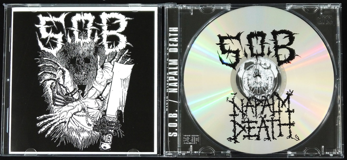 S.O.B. / NAPALM DEATH - Split CD