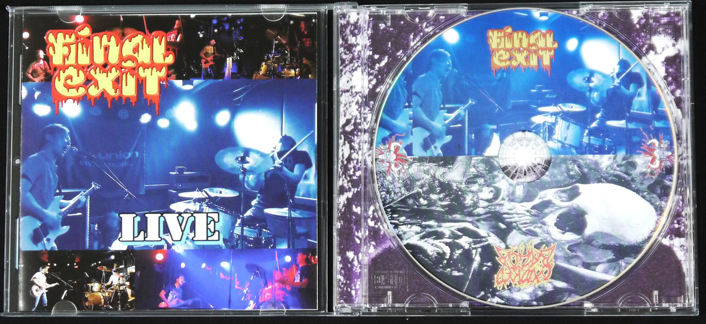 FINAL EXIT / OXIDISED RAZOR - Split Live CD