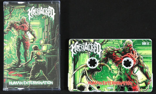 MASSACRED - Human Extermination MC Tape