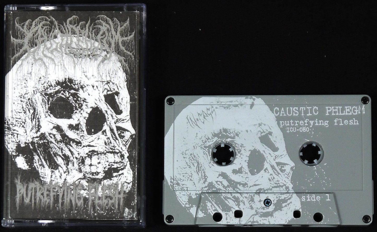 CAUSTIC PHLEGM - Putrefying Flesh MC Tape