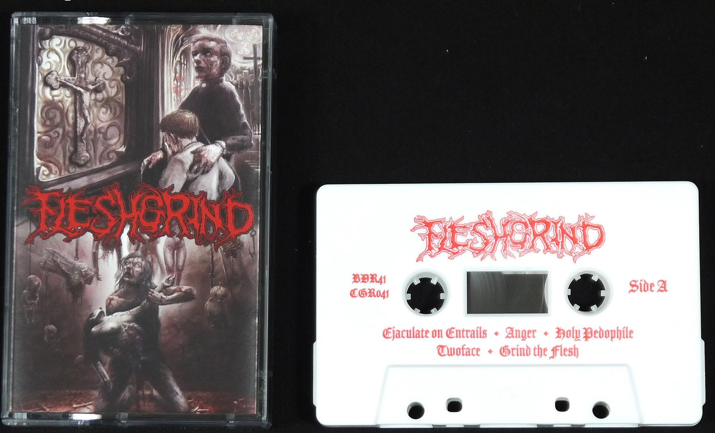 FLESHGRIND - Demo Days MC Tape