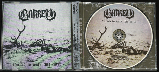 BARREN - Cursed To Walk The Earth CD