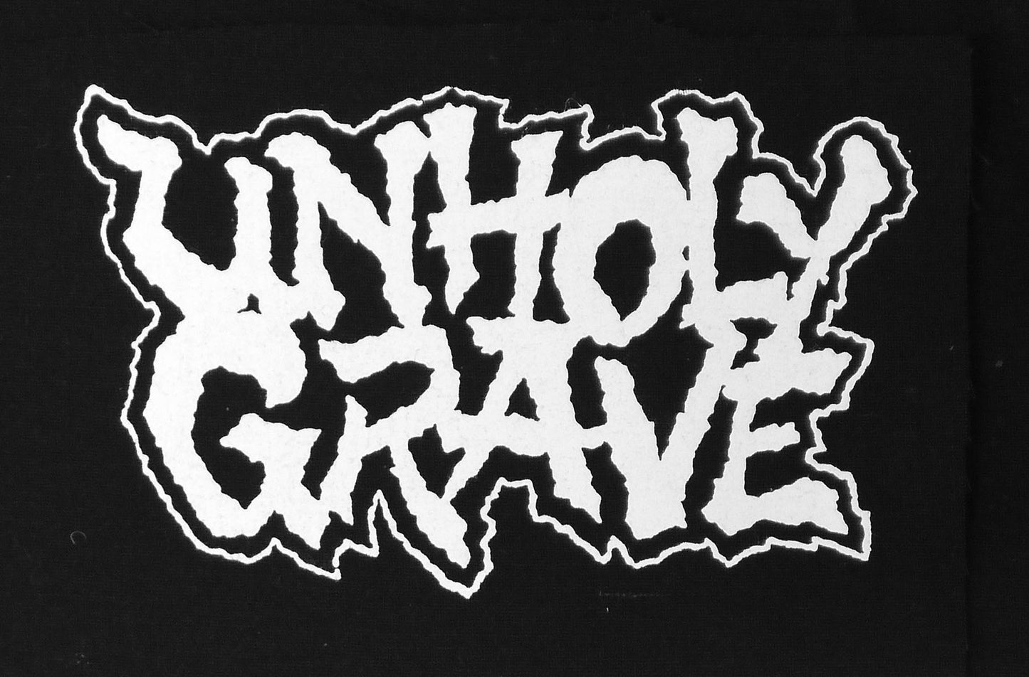 UNHOLY GRAVE - Old Logo Patch