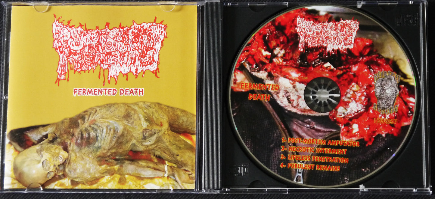 PURULENT REMAINS - Fermented Death CD
