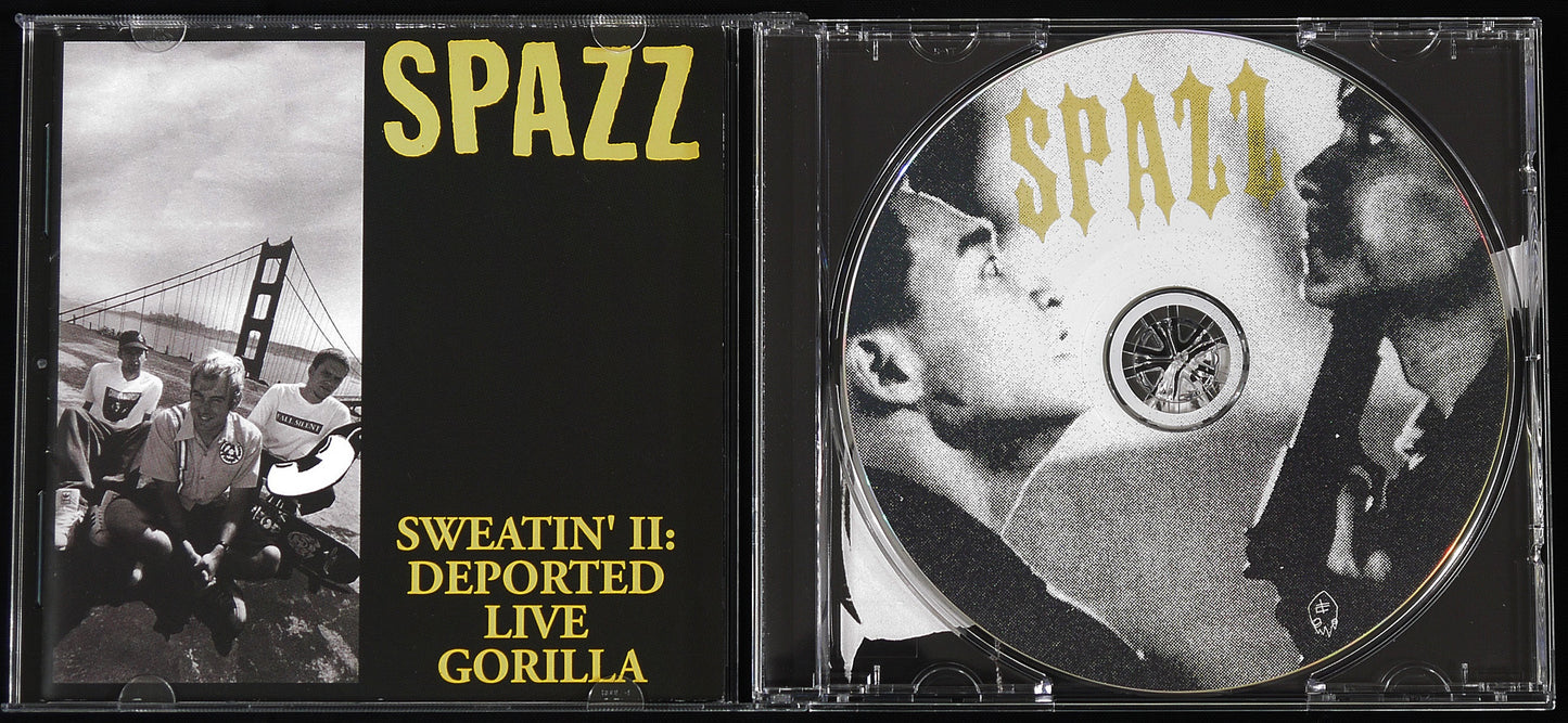 SPAZZ - Sweatin' II: Deported Live Gorilla CD