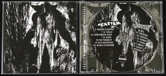 FEASTEM / INSISTENT - Split CD