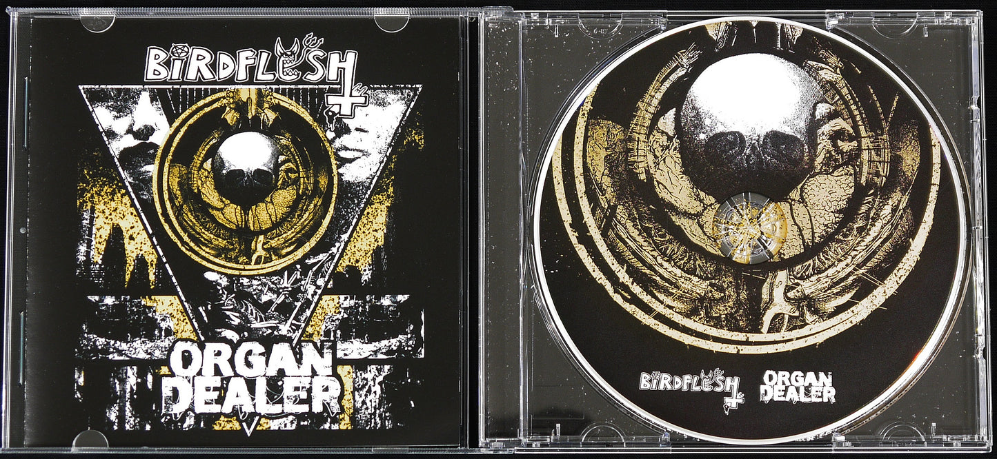 BIRDFLESH / ORGAN DEALER - Split CD