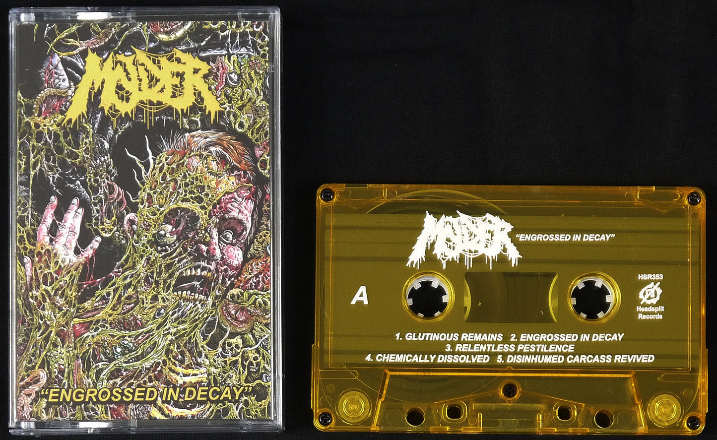 MOLDER - Engrossed In Decay MC Tape