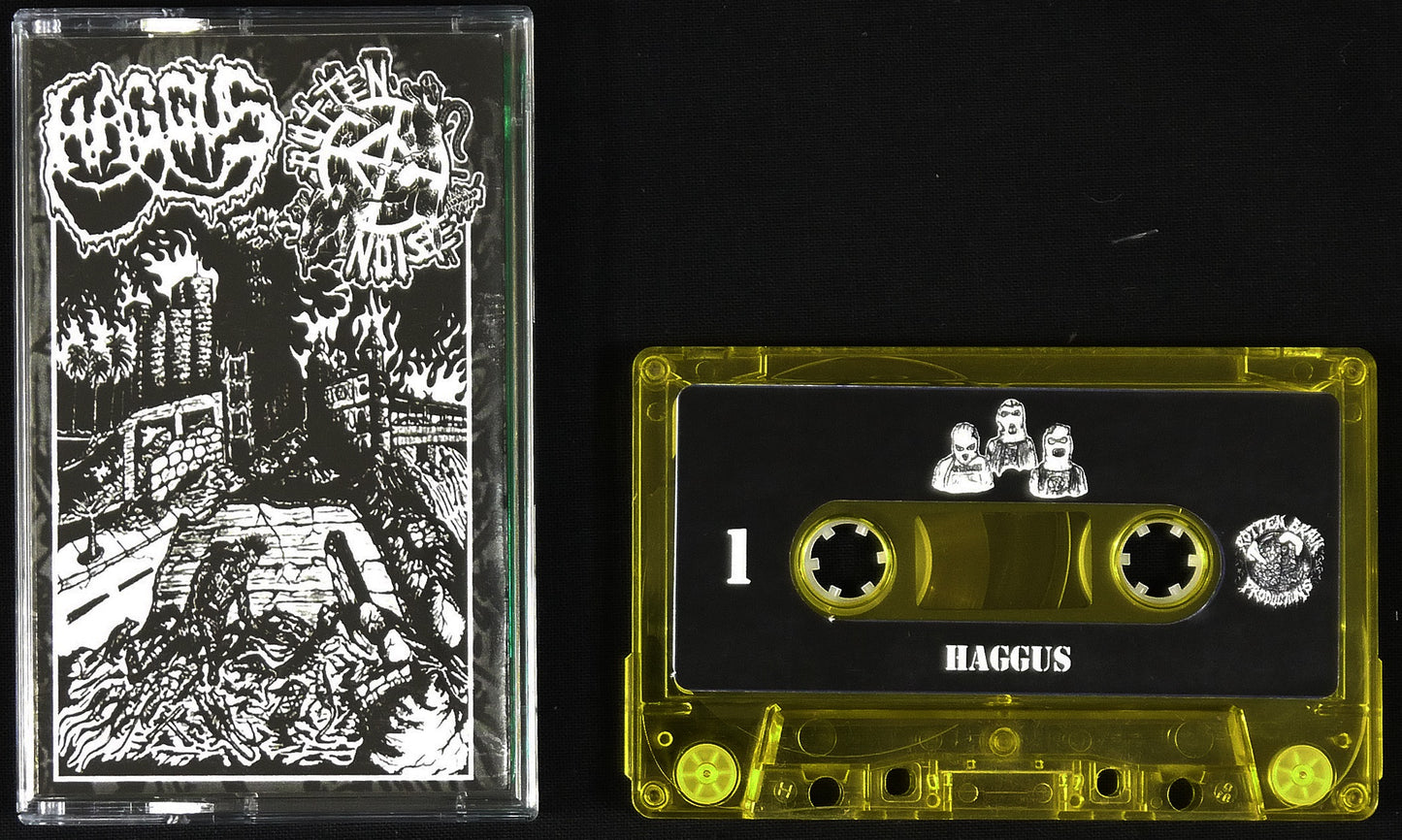 HAGGUS / ROTTEN NOISE - Split Tape