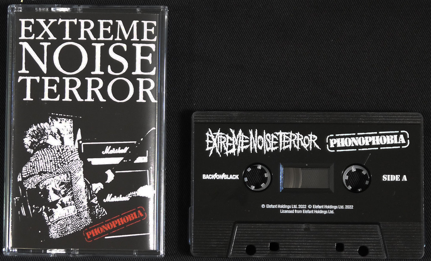 EXTREME NOISE TERROR - Phonophobia MC Tape