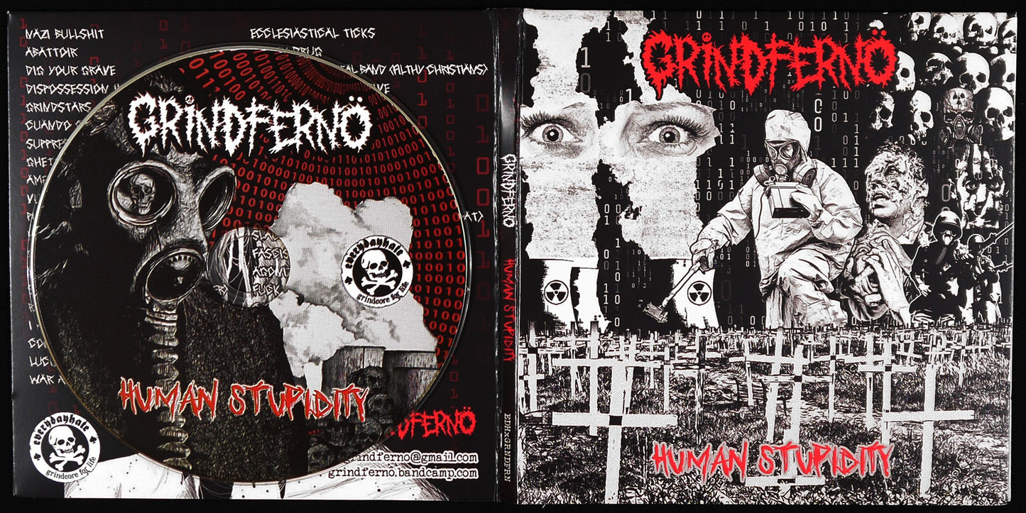 GRINDFERNO - Human Stupidity CD