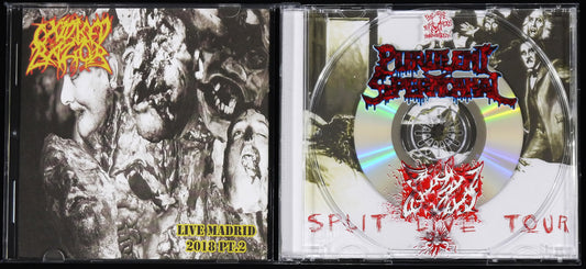 OXIDIZED RAZOR / PURULENT SPERMCANAL - Split CD