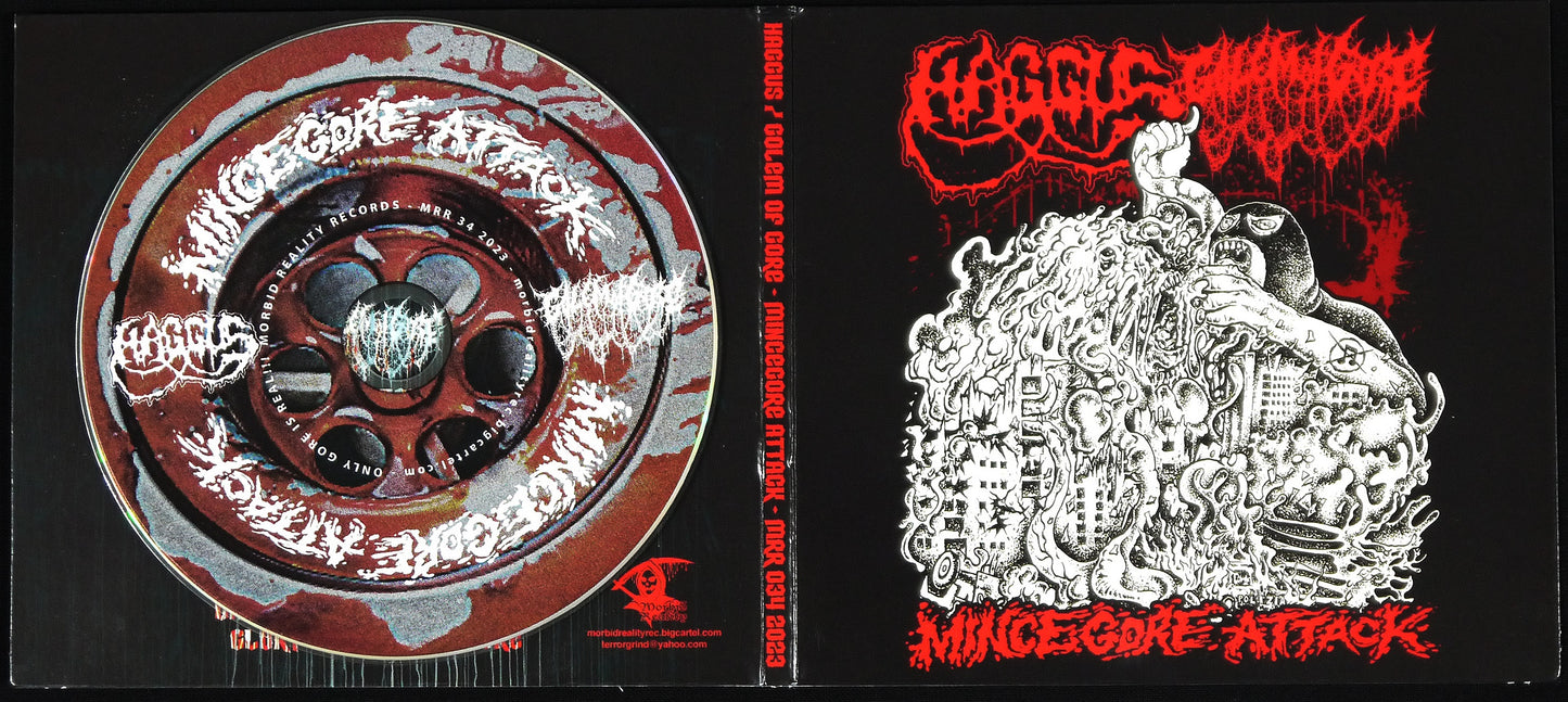 HAGGUS / GOLEM OF GORE - Split DigiCD