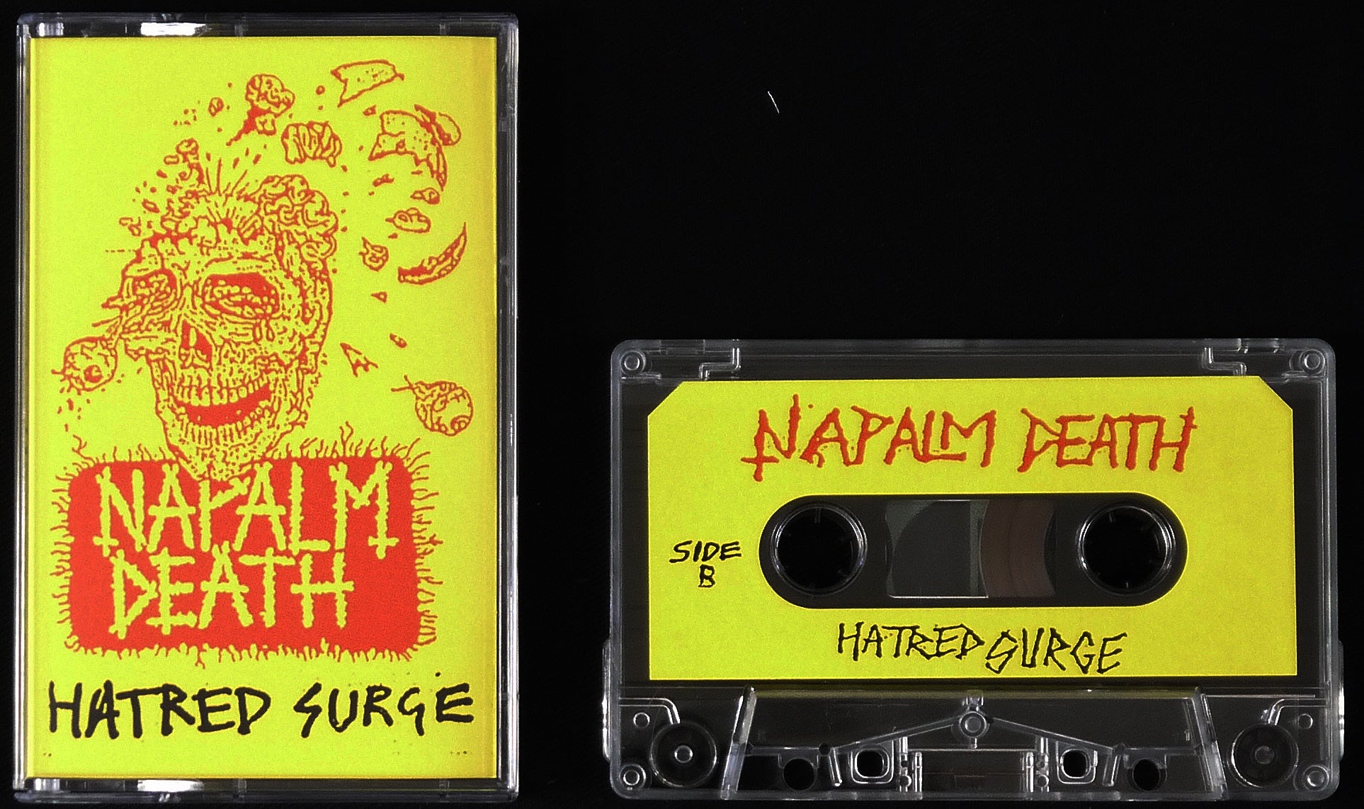 NAPALM DEATH - Hatred Surge Demo '85 MC Tape (bootleg) – grindfather.prod