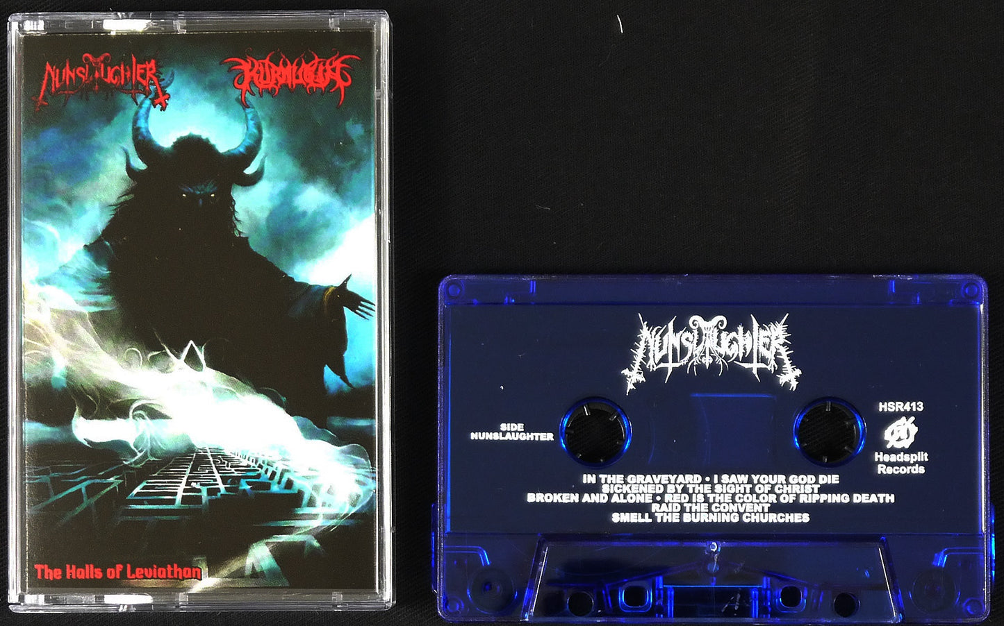 NUNSLAUGHTER / KURNUGIA - Split Tape