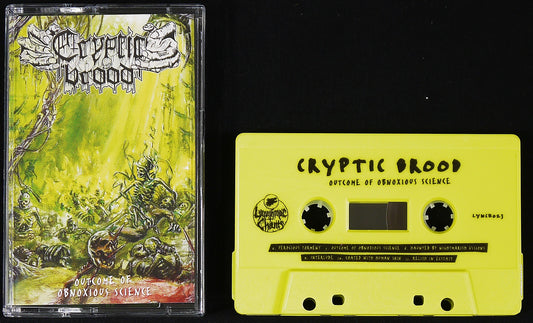 CRYPTIC BROOD - Outcome Of Obnoxious Science MC Tape