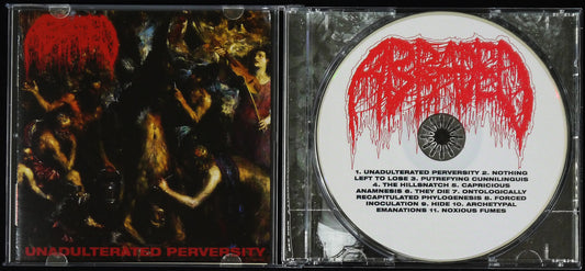 ABRADED - Unadulterated Perversity CD