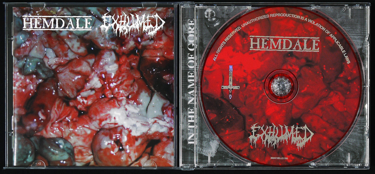 HEMDALE / EXHUMED - Split CD