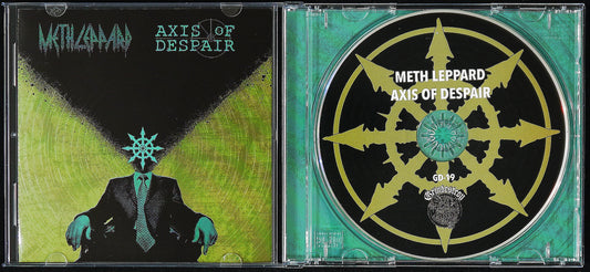 METH LEPPARD / AXIS OF DESPAIR- Split CD