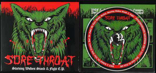 SORE THROAT - Starving Wolves Stand & Fight E.P. DigiCD