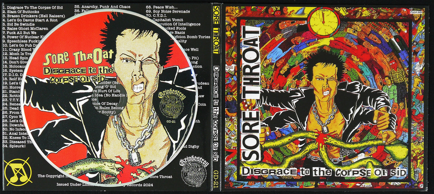 SORE THROAT - Disgrace To The Corpse Of Sid DigiCD