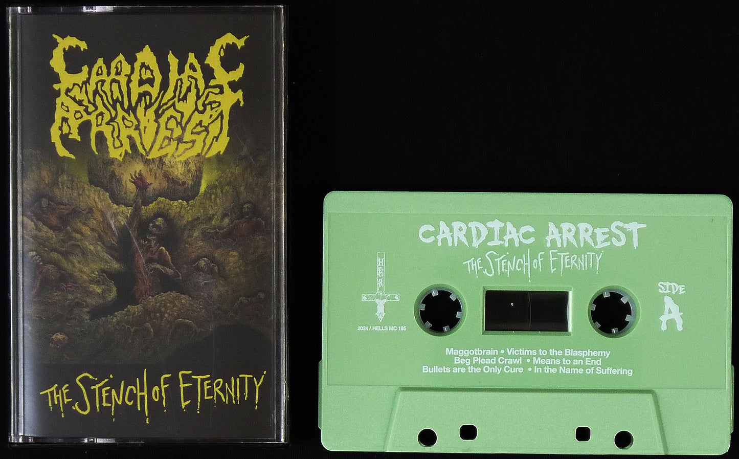 CARDIAC ARREST - The Stench Of Eternity MC Tape