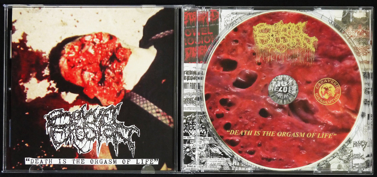 BOWEL EROSION - Death Is The Orgasm Of Life CD