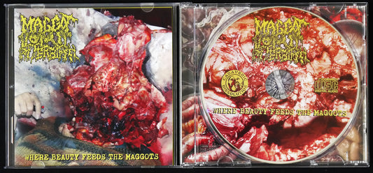 MAGGOT VOMIT AFTERBIRTH - Where Beauty Feeds The Maggots CD